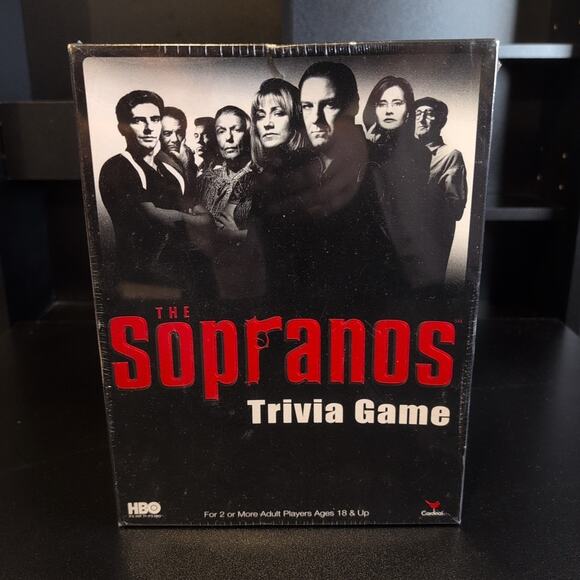 The Sopranos Trivia Game HBO Adult Party Board Game – NEW & Sealed - Picture 1 of 3